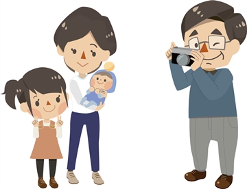 �Ƒ��̎ʐ^�B�e